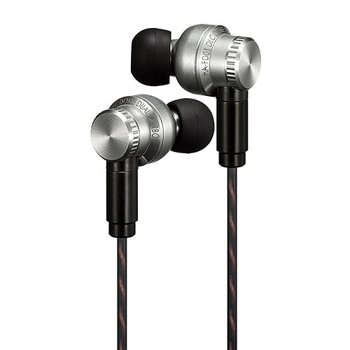 JVC HA-FD01 SOLIDEGE In-Ear Headphones (Stainless Steel) 