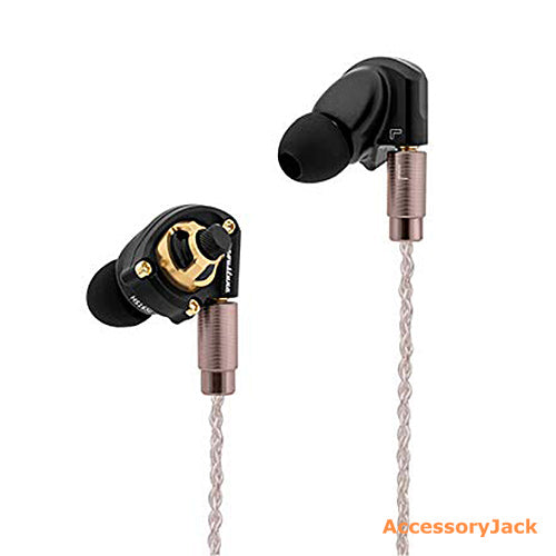  Acoustune HS1650CU Myrinx driver in-ear monitor headphones (Black)