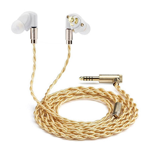 Acoustune HS1655CU Myrinx driver in-ear monitor headphones (White)
