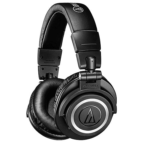 Audio-Technica ATH-M50xBT Wireless Over-Ear Headphones (Black)