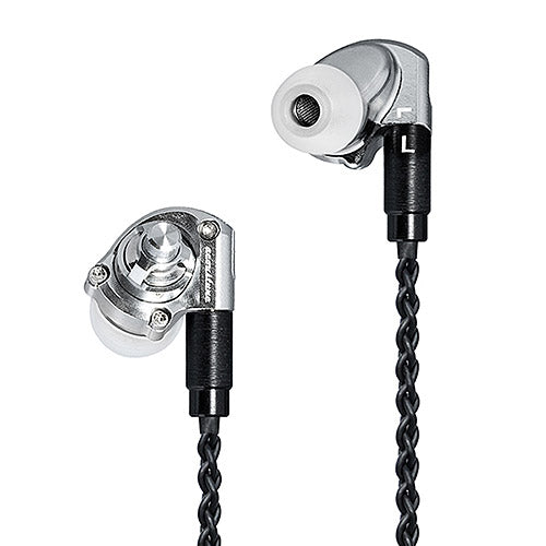 Acoustune HS1677SS Myrinx Driver In-Ear Monitor Headphones (Stainless Steel)
