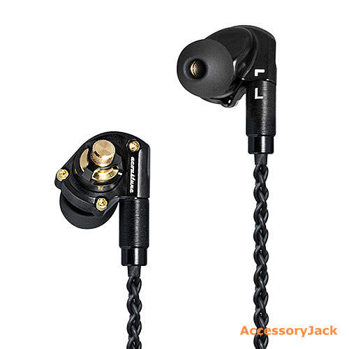 Acoustune HS1657CU Myrinx Driver In-Ear Monitor Headphones (Black)