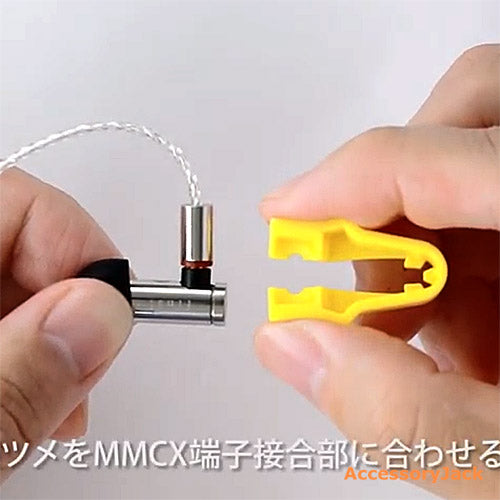 Final Audio MMCX Assist In Ear Monitor Cable Tool (Yellow)