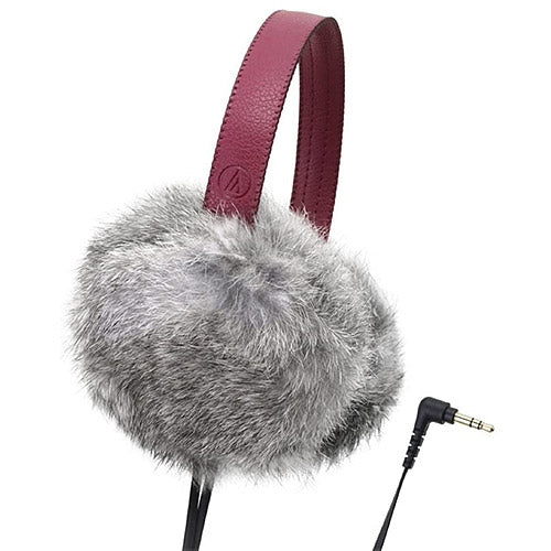 Audio-Technica ATH-FW55 Earmuff Headphones (Brown) (Grey)