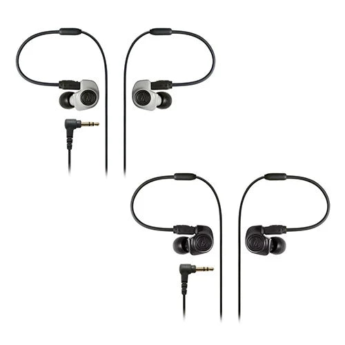 Audio-Technica ATH-IM50 In-Ear Monitor IEM Earphone Headphone Black White 2 Colors