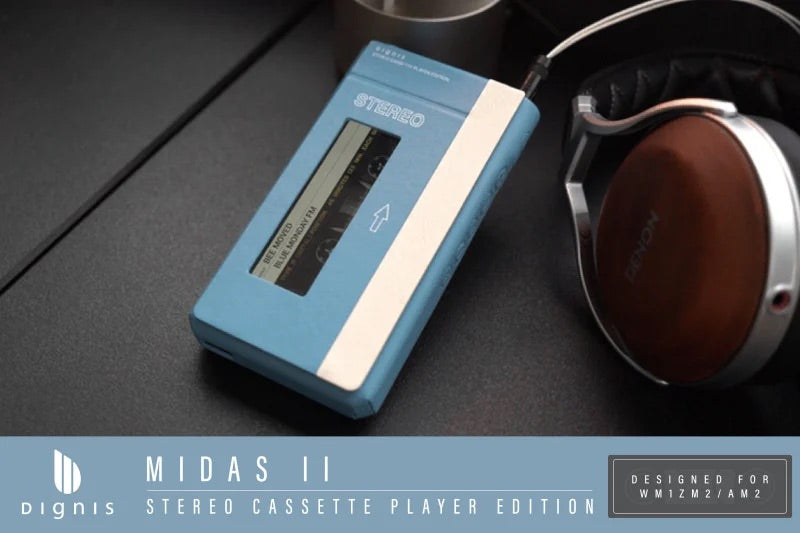 Dignis MIDAS II Case for SONY WM1AM2 WM1ZM2 DAP 6 Colors Cassette Player Edition