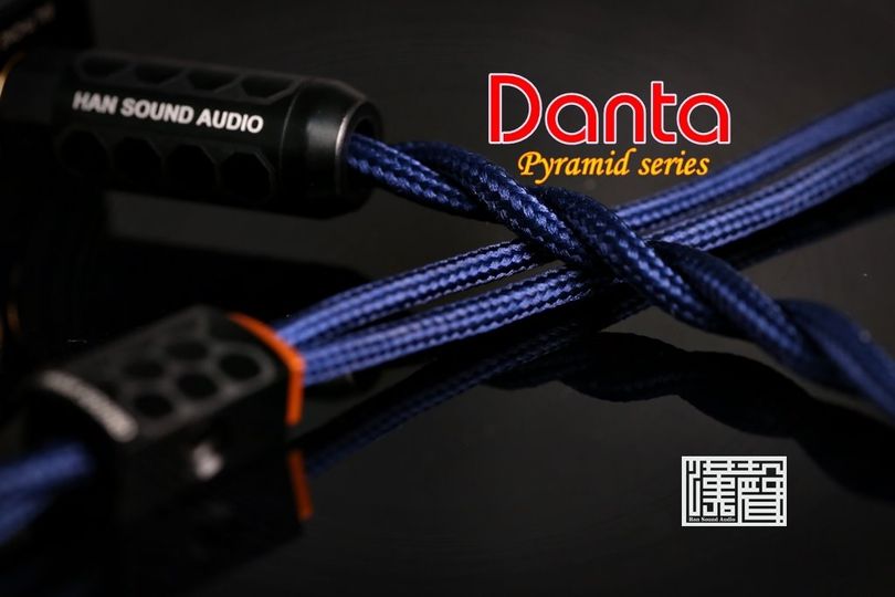 HanSound Audio DANTA Pyramid Series In-Ear Monitor IEM Earphone Upgrade Cable Rhodium Version Made In Taiwan