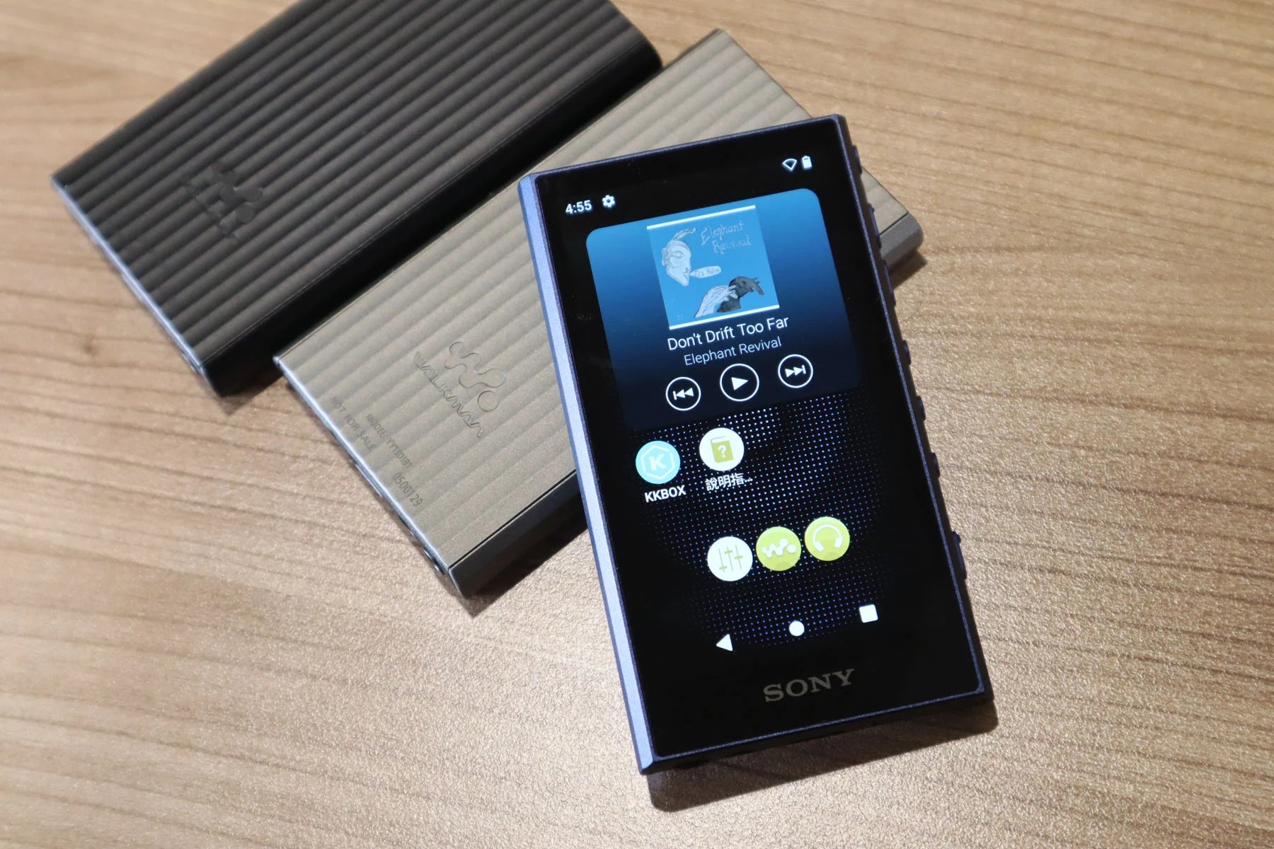SONY NW A Hi Res Digital Audio Player DAP with  GB Internal Memory in  Android OS Black Grey Blue HONG KONG Version