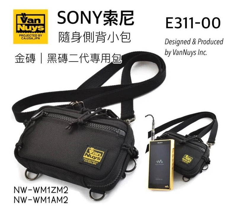 VanNuys E311 Black Nylon Case for SONY WM1AM2 WM1ZM2 DAP Made In Japan