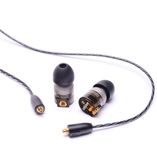 InTime GO Hi-Res In-Ear Monitor IEM Earphoe MMCX Connector 3.5mm Cable ...
