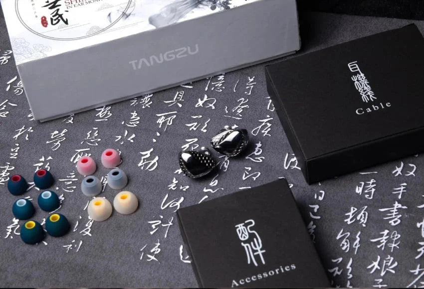 TANGZU AUDIO Shimin Li In-Ear Monitor IEM Earphone Dynamic Driver 0.78mm CM 2-Pin 3.5mm Cable