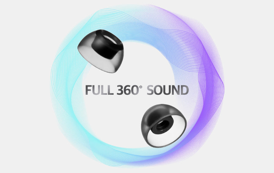 AZLA Crystal Standard Soft Eartips for In-Ear Monitor IEM Earphone 2 Pairs 6 Sizes Made In Korea