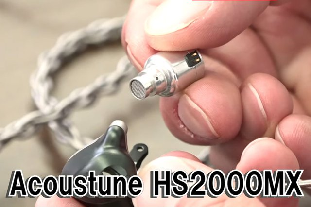 Acoustune HS2000MX In-Ear Monitor Earphone Pentaconn Ear Made In Japan