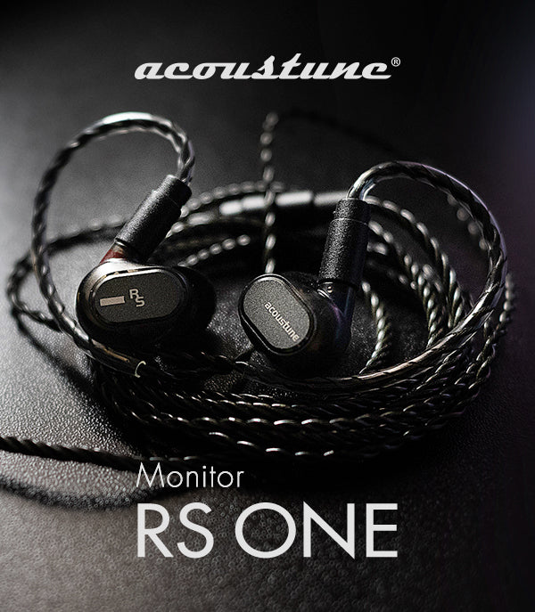 Acoustune RS ONE In-Ear Monitor IEM Dynamic Driver Earphone Pentaconn Ear 2 Colors