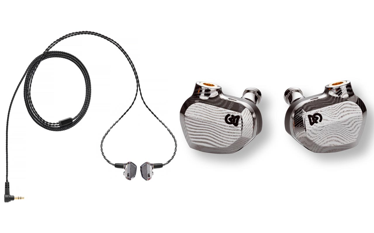Campfire Audio Saber 3-Driver In-Ear Monitor Earphone IEM 3D Printed Interior MMCX Made In USA