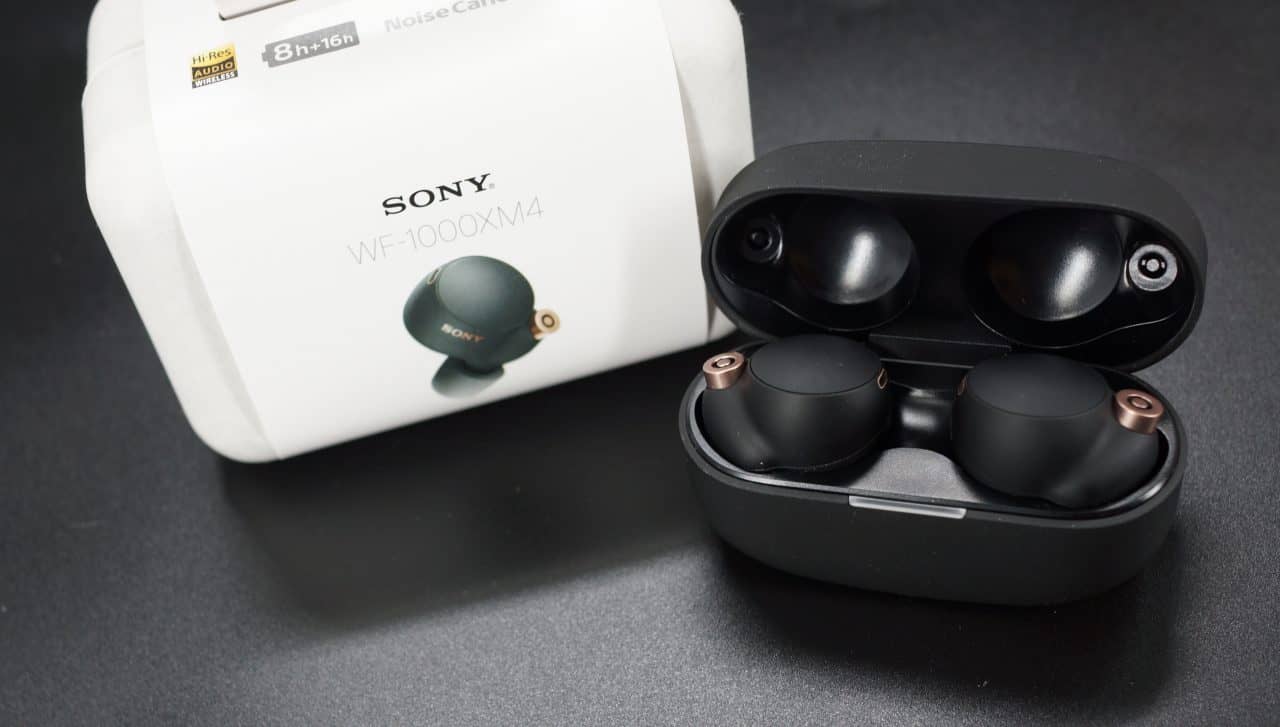 SONY WF-1000XM4 True Wireless Bluetooth Best Noise Canceling Earphone Earbuds for Apple iOS iPhone Android