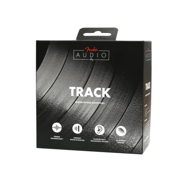 Fender Track Dual Driver In-Ear Monitor IEM Earphone CM 2-Pin 3.5mm Plug