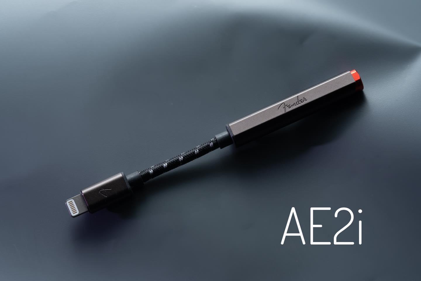 Fender AE2i Lightning DAC Amplifier for 3.5mm Earphone Apple iOS iPhone iPad