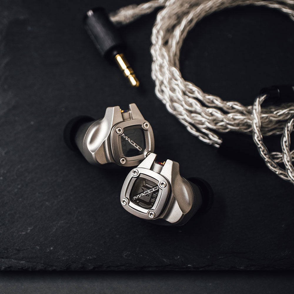 MADOO Typ711 Planar Magnetic with Balanced Armature Drivers In-Ear Monitor IEM Earphone Pentaconn Ear Connector Made In Japan