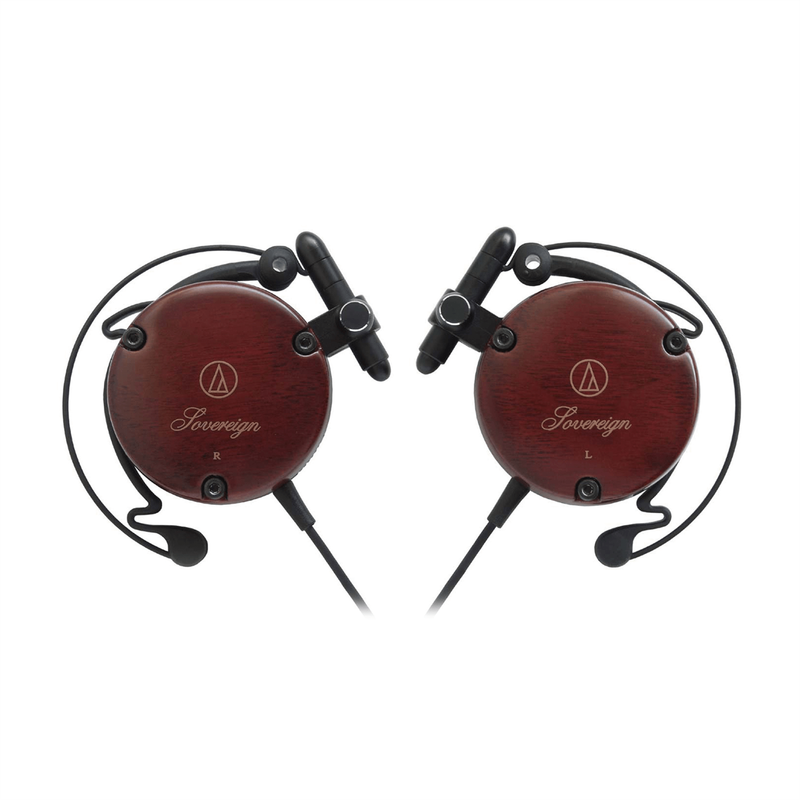Audio-Technica ATH-EW9 Adjustable Wooden Clip-on Headphones